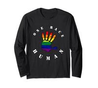 One Race, Human - One Race, Human - Against Racism Long Sleeve T-Shirt