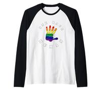 One Race, Human - One Race, Human - Against Racism Raglan Baseball Tee