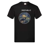 One Republic T-Shirt Escape to Europe 2025 Tour Dates Concert Tee (UK, Alpha, 3XL, Regular, Regular, Black)