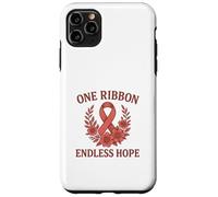One Ribbon Endless Hope Awareness Case for iPhone 11 Pro Max