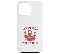One Ribbon Endless Hope Awareness Case for iPhone 13 Pro Max