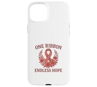 One Ribbon Endless Hope Awareness Case for iPhone 15 Plus
