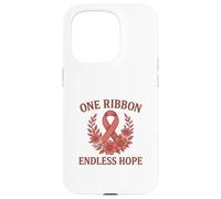 One Ribbon Endless Hope Awareness Case for iPhone 15 Pro