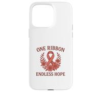 One Ribbon Endless Hope Awareness Case for iPhone 15 Pro Max