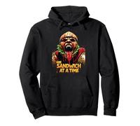 One Sandwich At A Time Cheese Lover Pullover Hoodie