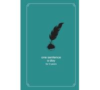 One sentence a day for 3 years CYAN: A Three Years Memory Memory Book