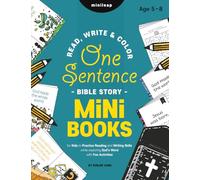 One Sentence - Bible Story - Mini Books: for Kids to Practice Reading and Writing Skills while exploring God’s Word with Fun Activities (One Sentence Mini Books)