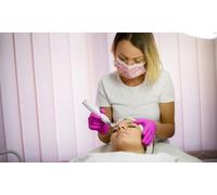 One session of Microneedling with Hyaluronic acid using a dermapen ( Best for a top up or trial)