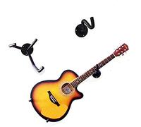 One Set Guitar Ukulele Hangers Wall Mount Hooks Stand Holder Split Type