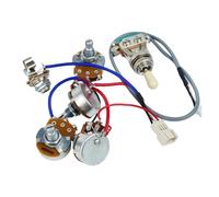 One Set Of Electric Guitar Pickup Wiring Harnesses Is Suitable For Toggle And Four Potentiometers Professional musical instrument wiring harness