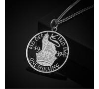 One Shilling (1937-1952) - Cut Out Coin Necklace