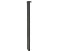 One Sided Cover - Post Extender - Black - Eight Feet Extension
