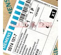 Siemens Circuit Breaker 5SY4101-7 / 5SY4 101-7 - 1-Pole C, 1A, 230/400V, 10kA - New