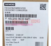 ONE SIEMENS FREQUENCY CONVERTER 6SL3210-1KE22-6AP1 6SL3 210-1KE22-6AP1 NEW
