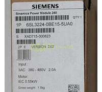 Siemens 6SL3224-0BE15-5UA0 New SINAMICS G120 PM 240 Power Module unfiltered