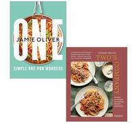 One Simple One-Pan Wonders By Jamie Oliver & Two’s Company By Orlando Murrin 2 Books Collection Set