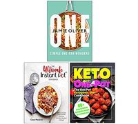 One Simple One-Pan Wonders[Hardcover], The Ultimate Instant Pot Cookbook, The One Pot Ketogenic Diet Cookbook 3 Books Collection Set