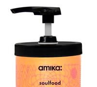 One Single Dispenser Pump Compatible with amika soulfood nourishing hair mask, hydro rush intense moisture hair repair & the kure intense strength repair, 16oz/500ml Size Tubs, by Ultra Essentials
