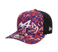 Alpine F1 Monaco 9Fifty Cap Pre Curve Cap Adults - Multicolour/Black