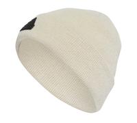(One Size, Alumina/Black) Adidas Mens Tec Bea Rubberised Logo Cold.Rdy Beanie