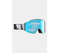One Size Anon Mens M4 Cyclindrical + Bonus Lens + Mfi Face Mask Goggles White Size
