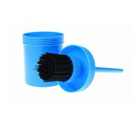 (One Size, Aqua) Roma Brights Hoof Oil Brush & Bottle