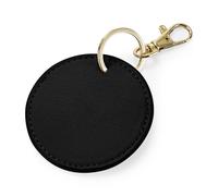 Bagbase Boutique Circular Key Clip in Black Bagbase Black One Size