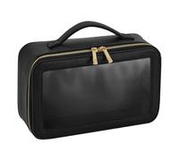 Bagbase Boutique Clear Toiletry Bag in Black Bagbase Black