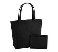 (One Size, Black) Bagbase Felt Shopper