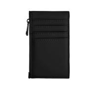 Bagbase Men's Matte PU Card Holder in Black Bagbase Black One Size