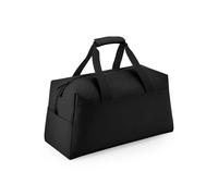 (One Size, Black) Bagbase Matte PU Coating 28L Duffle Bag