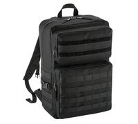 (One Size, Black) Bagbase Molle Tactical Backpack