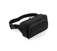 (One Size, Black) Bagbase Polyester Waist Bag