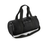 (One Size, Black) BagBase Recycled Barrel Bag