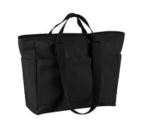 Bagbase Men's Simplicity Tote Bag in Black Bagbase Black One Size