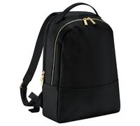 (One Size, Black) Bagbase Womens/Ladies Boutique Leather-Look PU Backpack