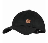 (One Size, Black) Buff Adults Solid UPF 50 6 Panel Lightweight Running Baseball Cap Hat