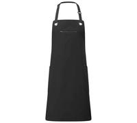 (One Size, Black/Charcoal) Premier Barley Recycled Full Apron
