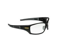 (One Size, Black/Clear) Dewalt Auger Safety Eyewear