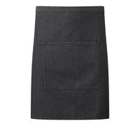 (One Size, Black Denim) Premier Pocket Short Apron