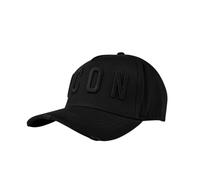 (One Size, Black) DSquared2 Mens Icon Icon Baseball Cap