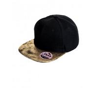 Result Men's Bronx Glitter Snapback Cap in True Black Result True Black One Size
