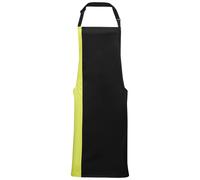 Premier Contrast Bibbed Full Apron PC7269