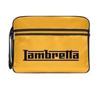 (One Size, Black/Mustard) Lambretta Unisex Adult Logo Cabin Bag
