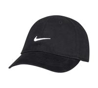 (One Size, Black) Nike Baby Swoosh Cotton Twill Baseball Cap