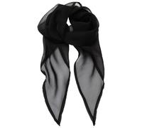 (One Size, Black) Premier Unisex Adult Colours Chiffon Scarf