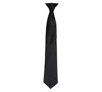 Premier Satin Tie in Black Premier Black One Size