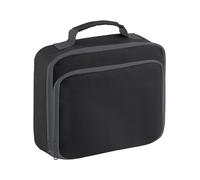 Quadra Lunch Plain Cooler Bag Black (One Size)