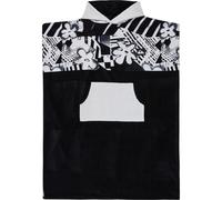 (One Size, Black Quik Tough) Quiksilver Mens Beach Towel Hooded Beach Towel