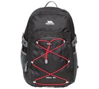 Trespass Albus 30 Litre Casual Rucksack/Backpack - Black/Red - One Size - Black/Red
